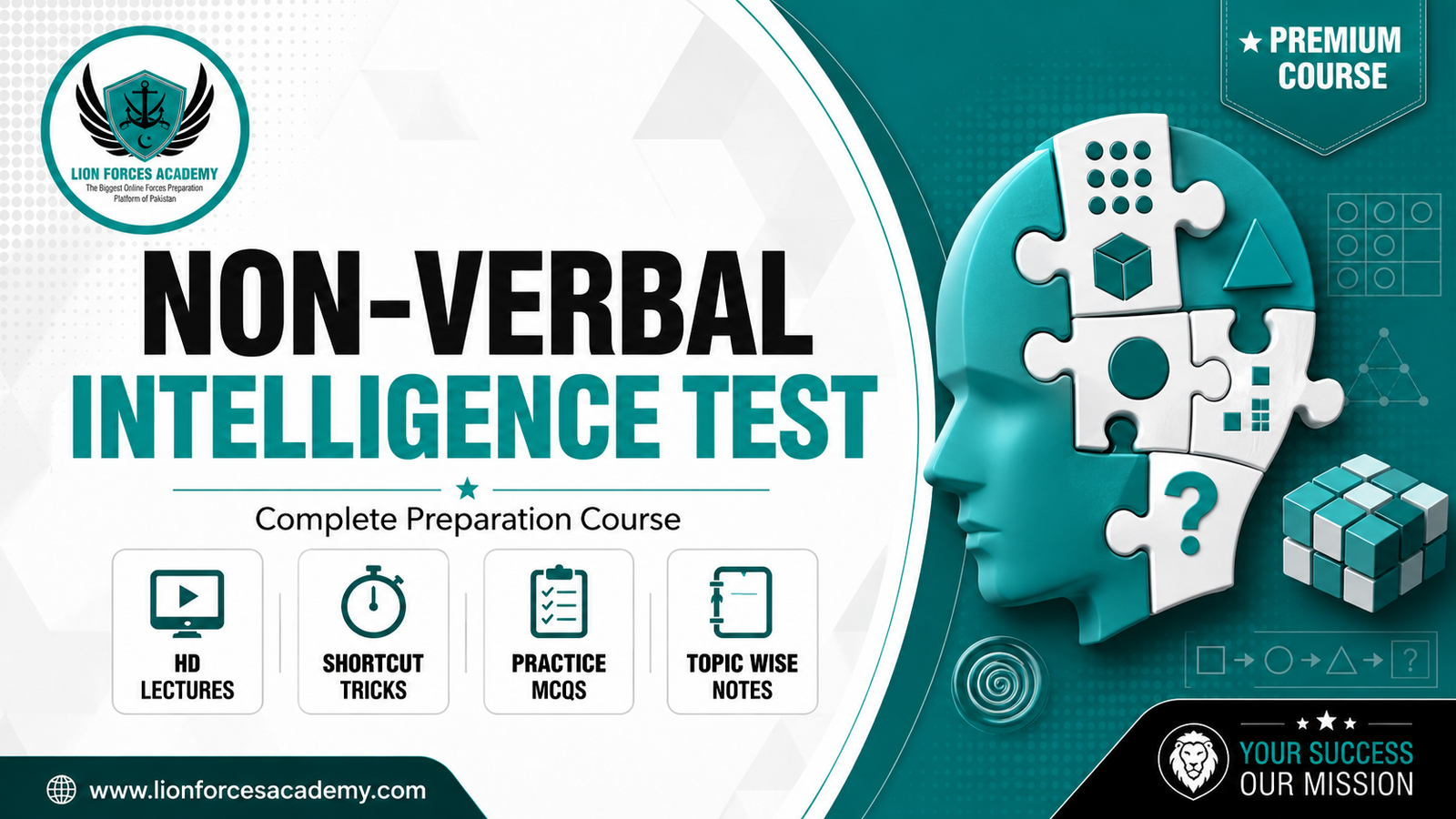 Non Verbal Intelligence-100 % Passing Guaranteed